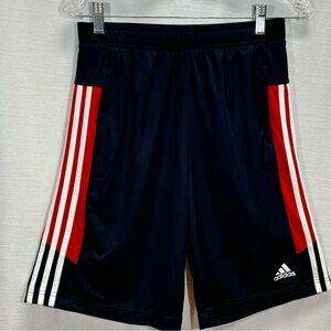 USA Red White Blue Adidas Aeroready Shorts Breathe Zip Poc Comfort Waist Men’s S
